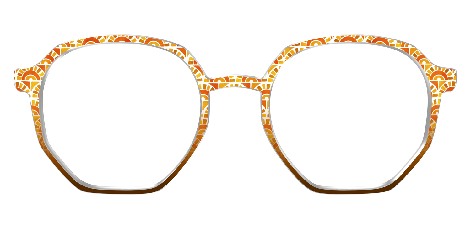 The Summer Sun Scallop - Front Top Image - Pair Eyewear