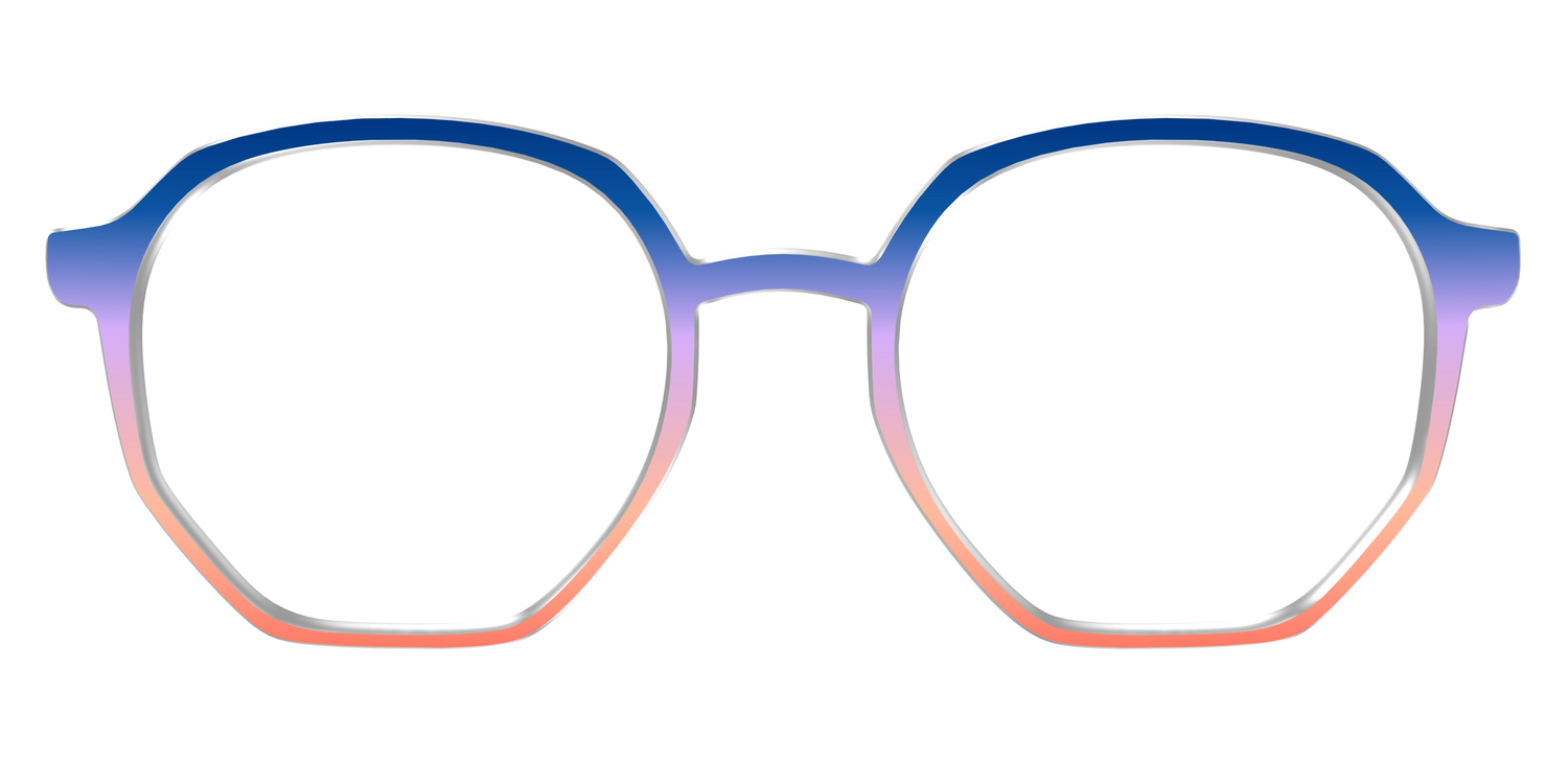 The Sundown Gradient - Front Top Image - Pair Eyewear