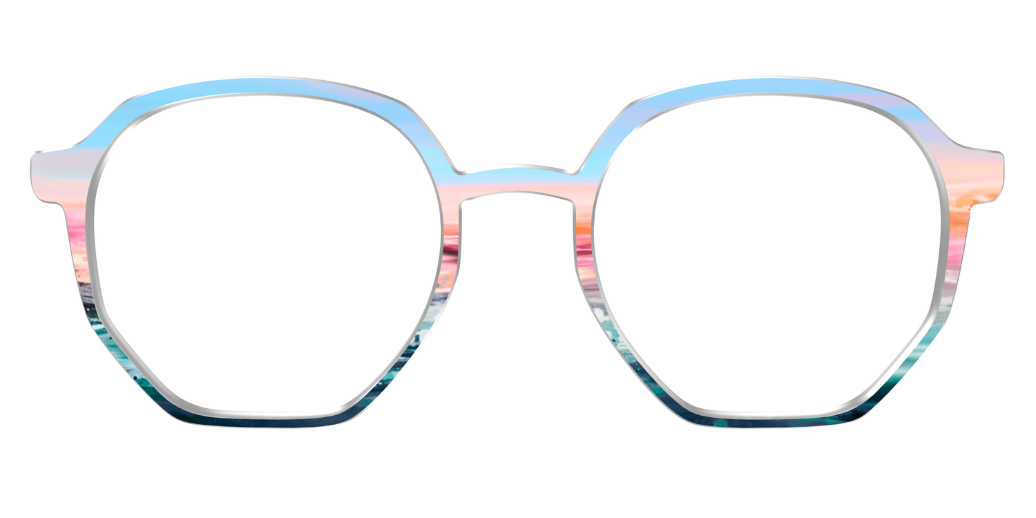 The Sunset Seashore - Front Top Image - Pair Eyewear