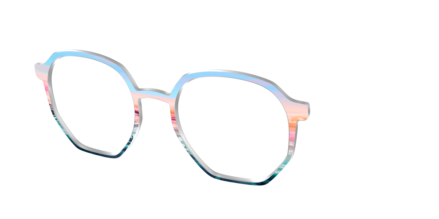 The Sunset Seashore - Angle Top Image - Pair Eyewear