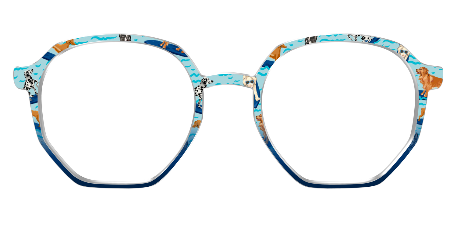 The Surf's Up Pups - Front Top Image - Pair Eyewear