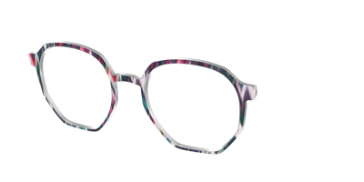 The Teal Ikat - Angle Top Thumbnail - Pair Eyewear