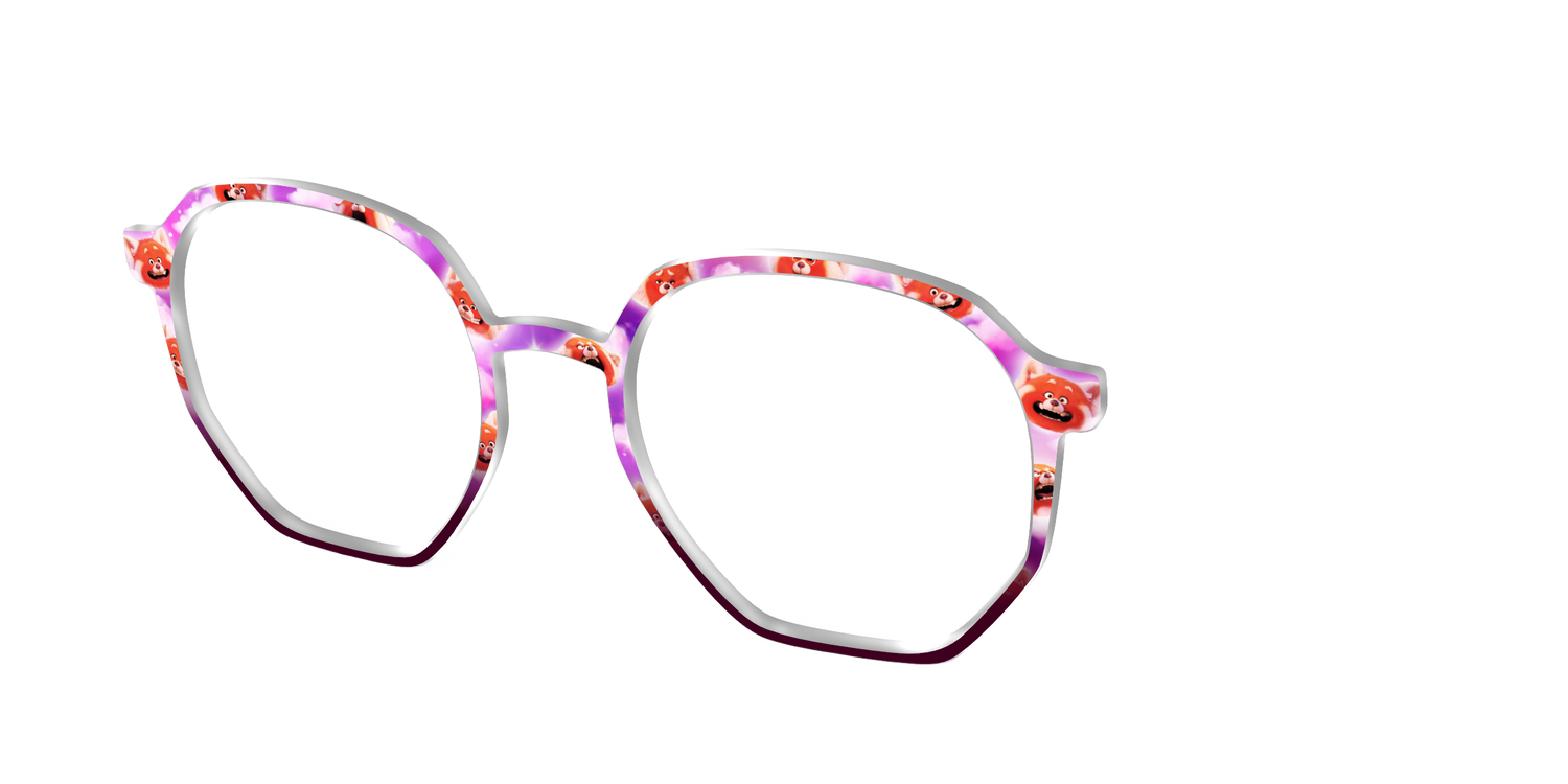 Turning Red - Angle Top Image - Pair Eyewear