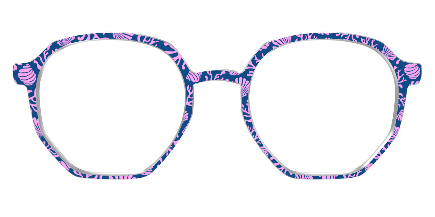The Two-Toned Coral - Front Top Image - Pair Eyewear