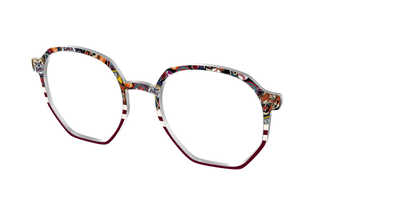 The Varsity Patches Split - Angle Top Thumbnail - Pair Eyewear