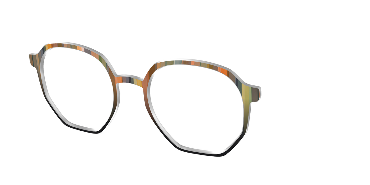 The Verdant Stripes - Angle Top Image - Pair Eyewear