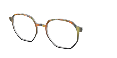 The Verdant Stripes - Angle Top Thumbnail - Pair Eyewear