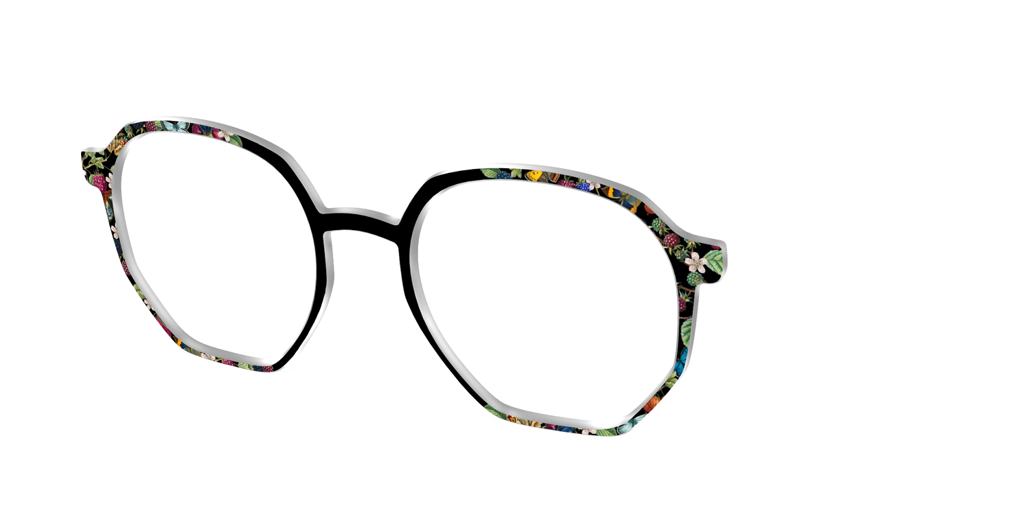 The Wildberry Foliage - Angle Top Image - Pair Eyewear