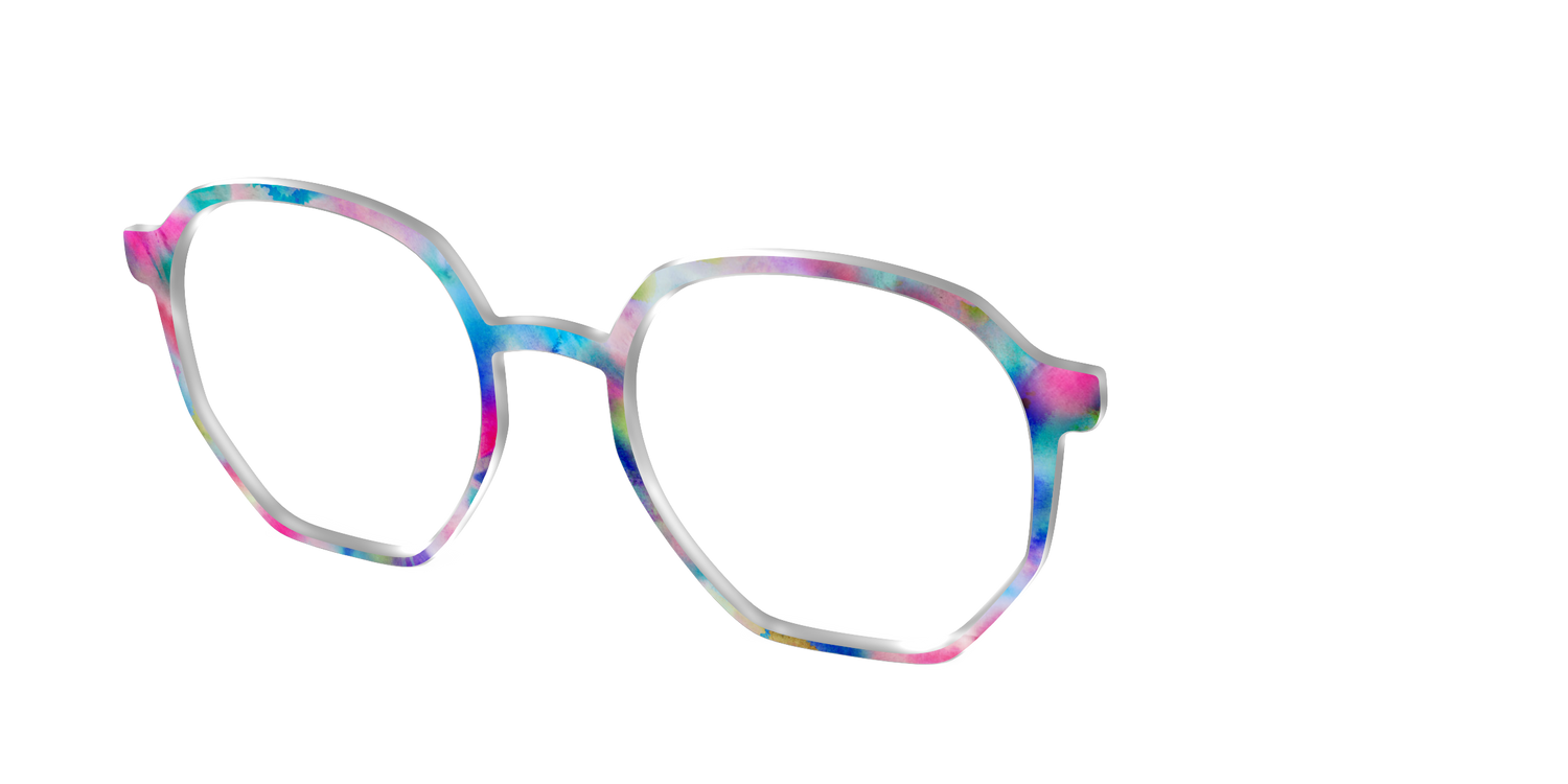The Wildflower Dyes - Angle Top Image - Pair Eyewear