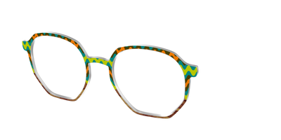 The Woodgrain Waves - Angle Top Thumbnail - Pair Eyewear