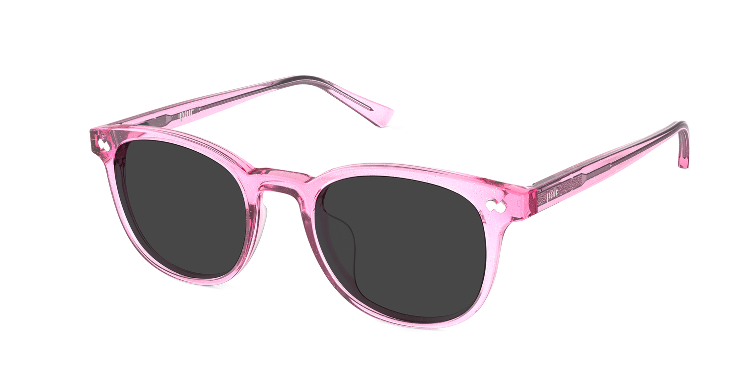 The Reese - Pink Glitter Clear Sun - Carousel3 - Pair Eyewear