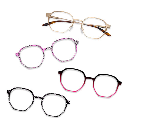 The Rowen - Gold Metal - Pair Eyewear