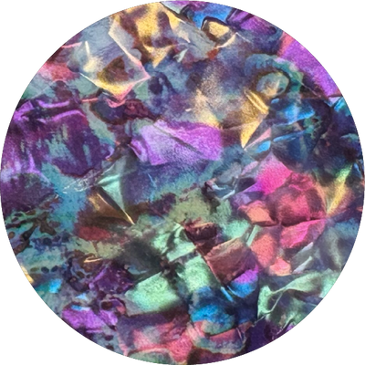 The Indigo Gradient Crystal