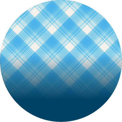The Indigo Gradient Crystal