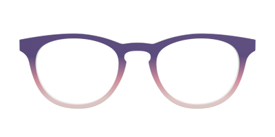 The Acai to Blush Gradient - Front Top Thumbnail - Pair Eyewear