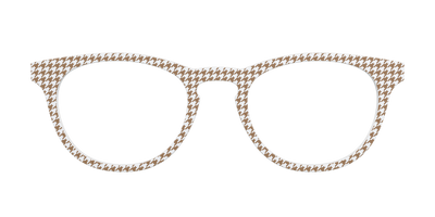 The Acorn Houndstooth - Front Top Thumbnail - Pair Eyewear
