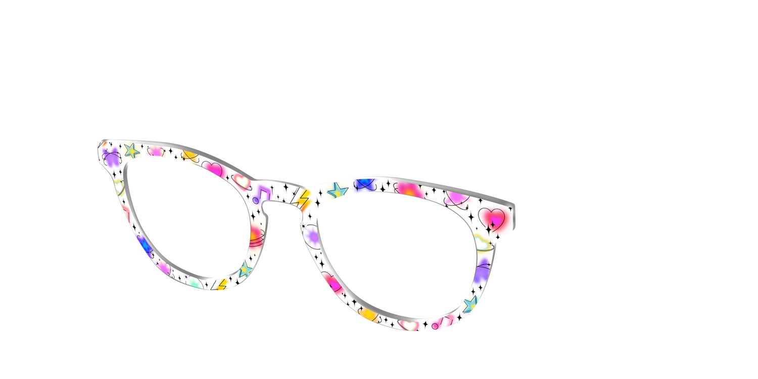 The Airbrushed Icons - Angle Top Image - Pair Eyewear