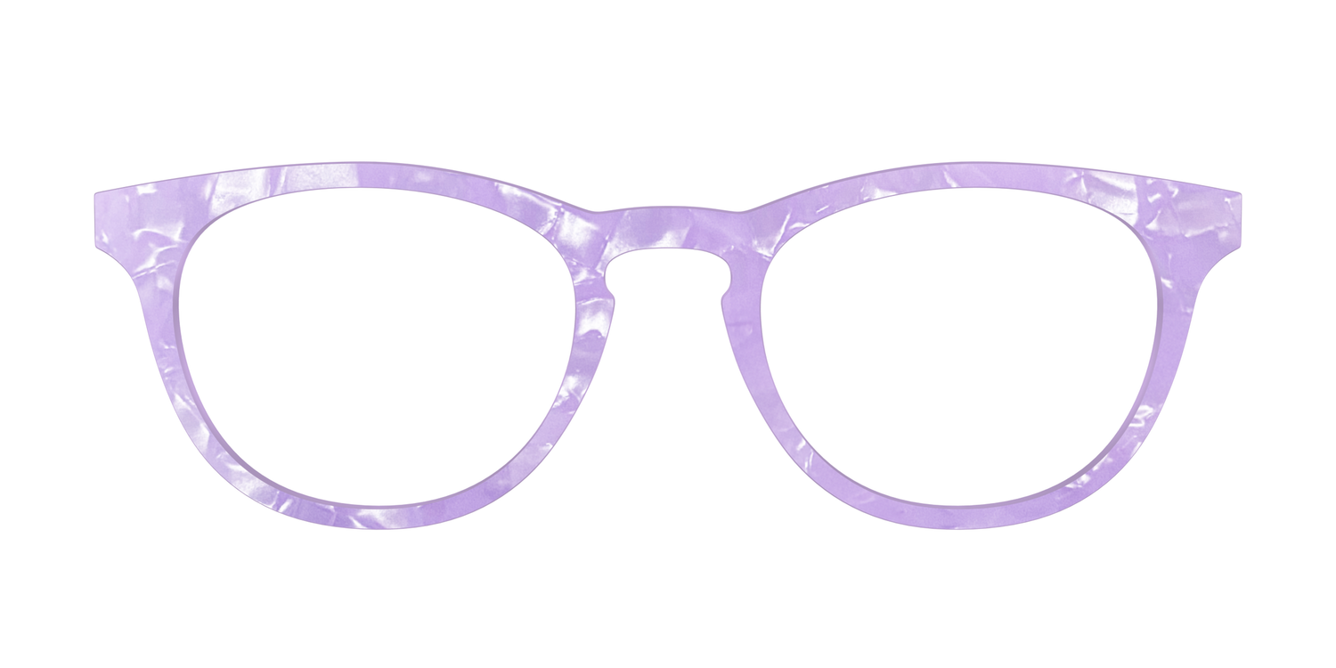 The Amethyst Pearl Marble - Front Top Image - Pair Eyewear