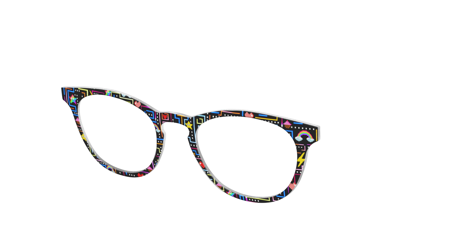 The Arcade Maze - Angle Top Image - Pair Eyewear