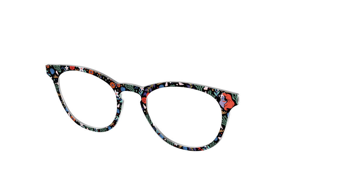 Ariel's Floral Reef - Angle Top Image - Pair Eyewear