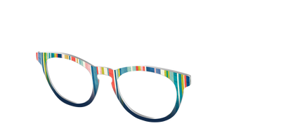 The Beach Bum Stripes - Angle Top Thumbnail - Pair Eyewear