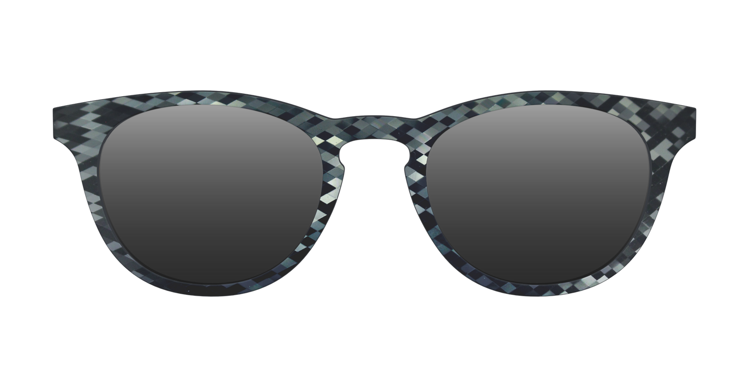 The Polarized Black Prism Sun Top - Front Top Image - Pair Eyewear