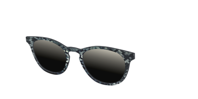 The Polarized Black Prism Sun Top - Angle Top Thumbnail - Pair Eyewear