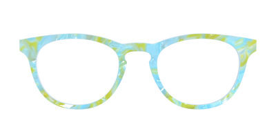 The Blue Lemonade Pearl Marble - Front Top Thumbnail - Pair Eyewear