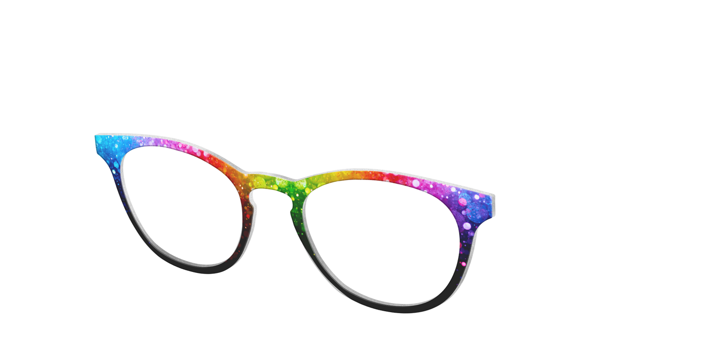 The Bold Bokeh - Angle Top Image - Pair Eyewear