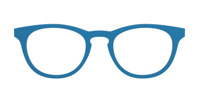 The Bondi Blue - Front Top Thumbnail - Pair Eyewear