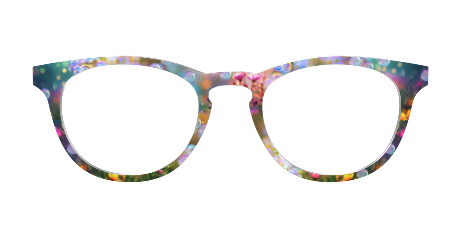 The Bubbles & Blossoms - Front Top Image - Pair Eyewear