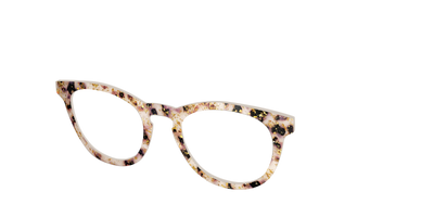 The Buttercream Tortoise with Gold Flakes - Angle Top Thumbnail - Pair Eyewear