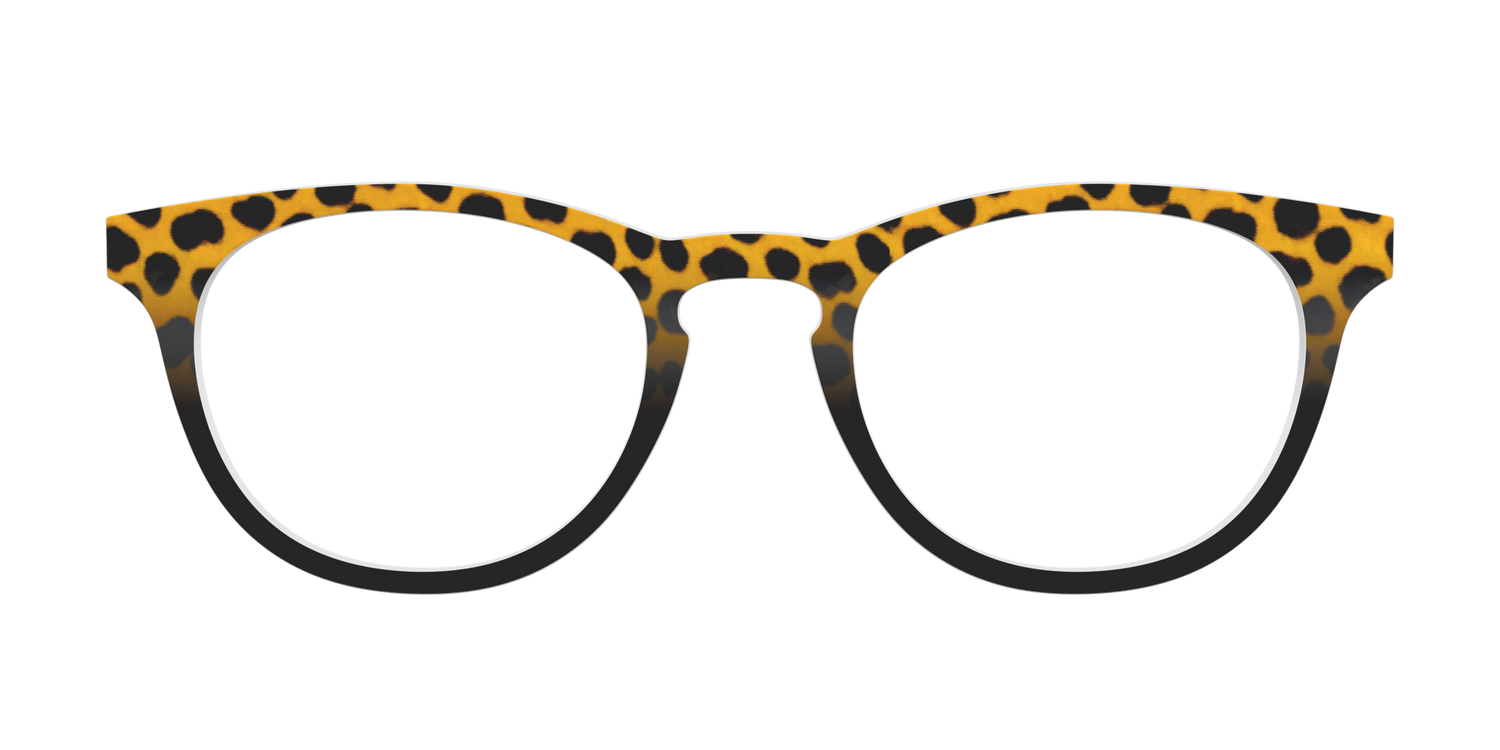 The Cheetah Tort - Front Top Image - Pair Eyewear