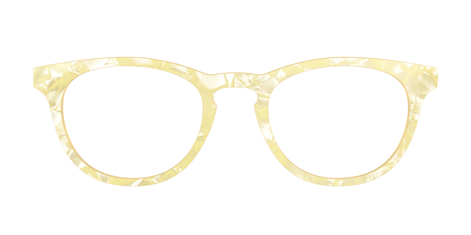 The Citrine Pearl Marble - Front Top Image - Pair Eyewear
