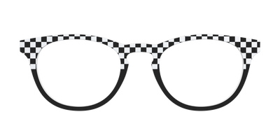 The Classic Check Split - Front Top Thumbnail - Pair Eyewear