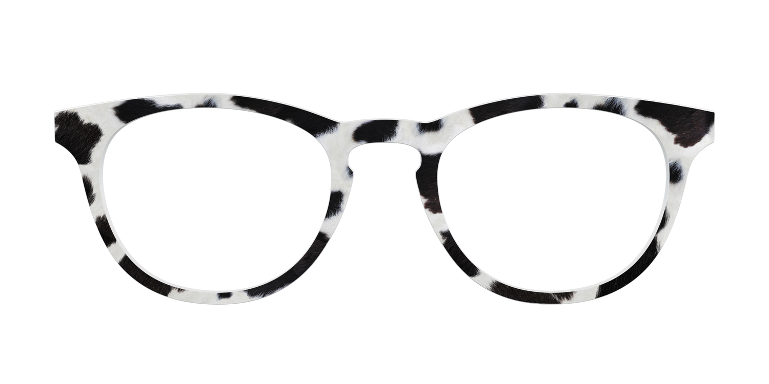 The Classic Cowhide - Front Top Image - Pair Eyewear