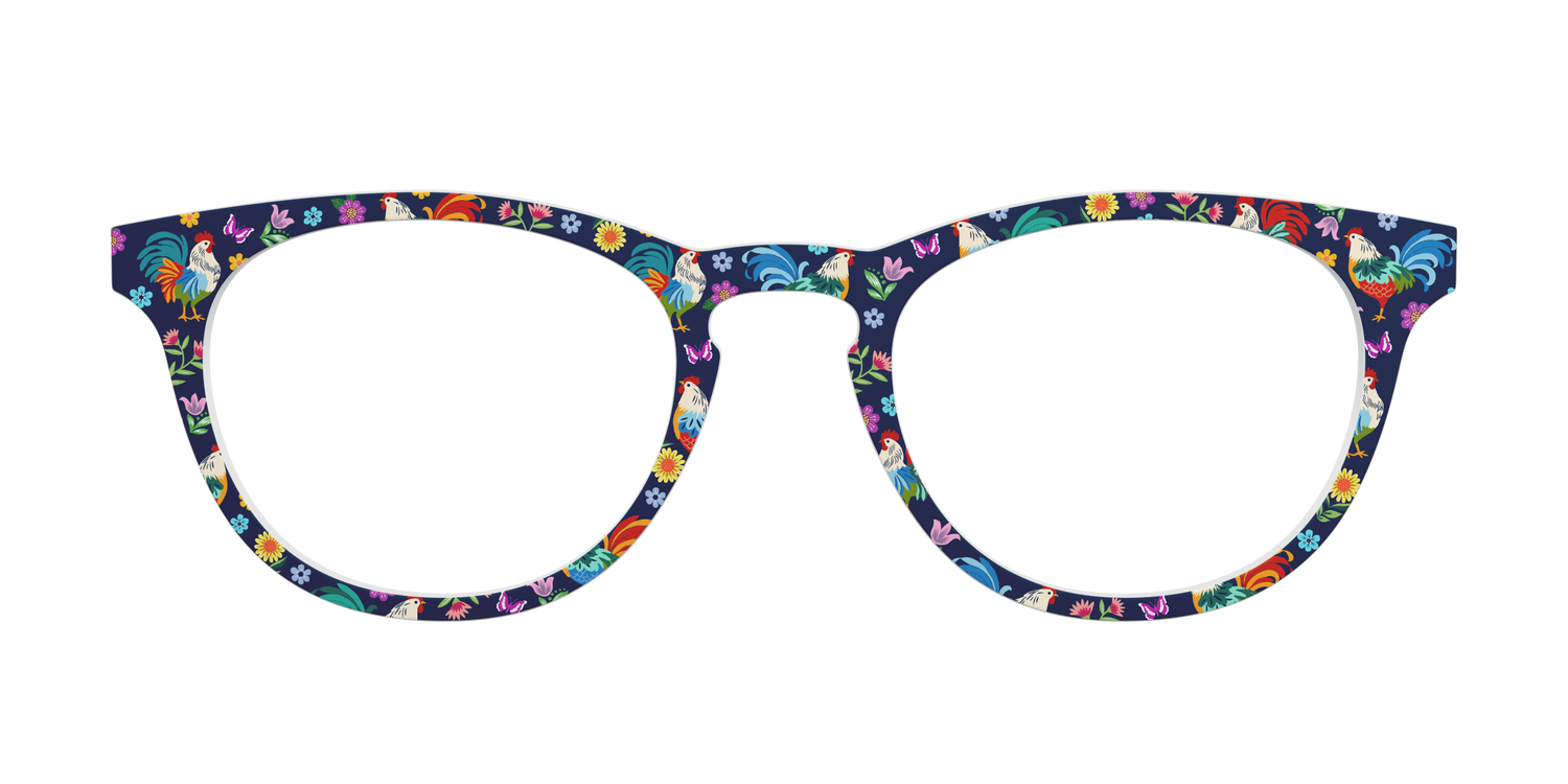 The Cock-a-Doodle-Doo - Front Top Image - Pair Eyewear