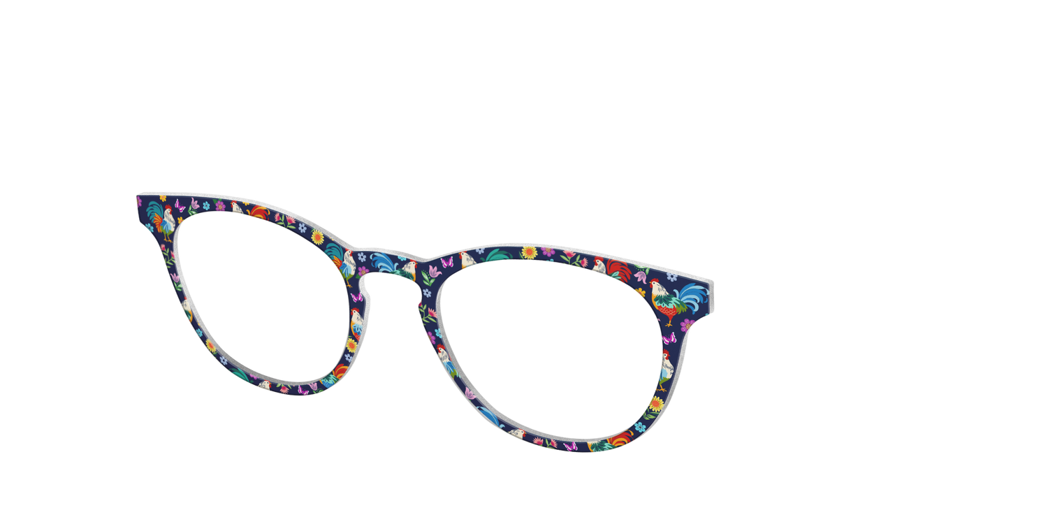 The Cock-a-Doodle-Doo - Angle Top Image - Pair Eyewear