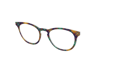The Collegiate Plaid - Angle Top Thumbnail - Pair Eyewear