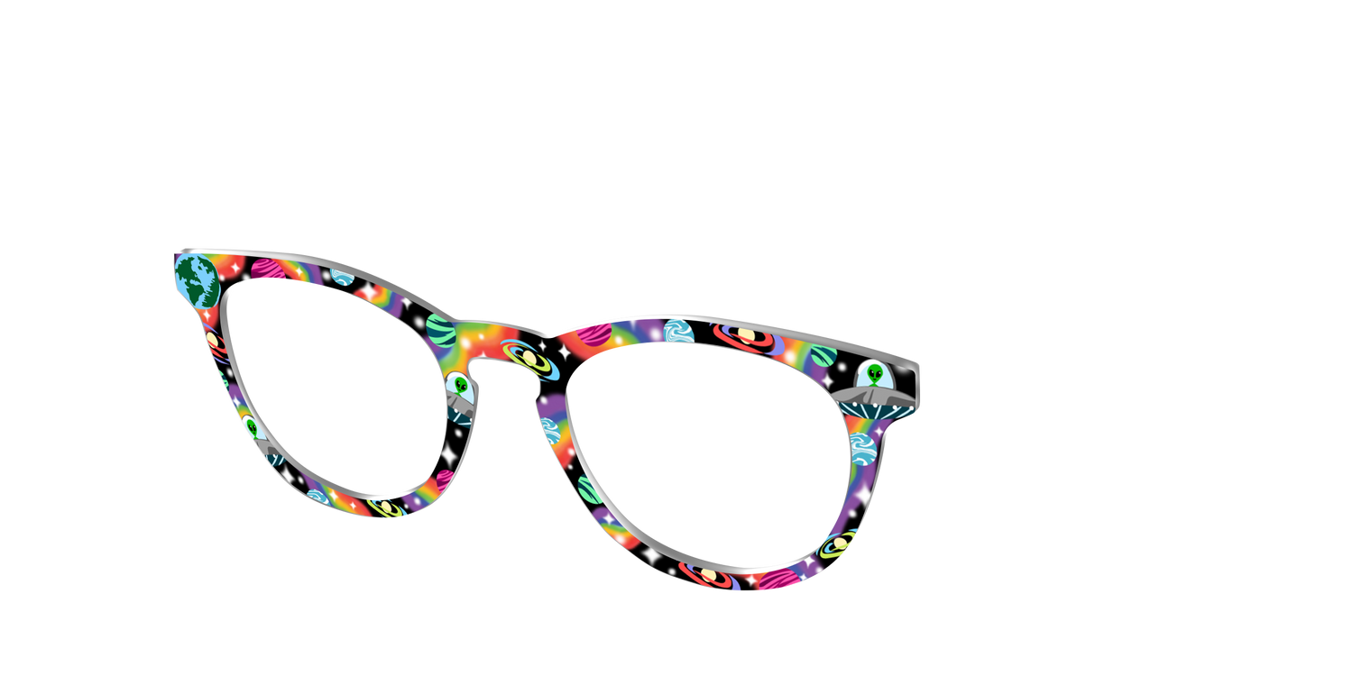The Cosmic Party - Angle Top Image - Pair Eyewear