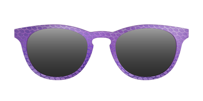 The Polarized Deep Purple Scales Sun Top - Front Top Thumbnail - Pair Eyewear