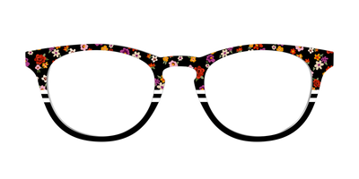The Ditsy Stripe Split - Front Top Thumbnail - Pair Eyewear