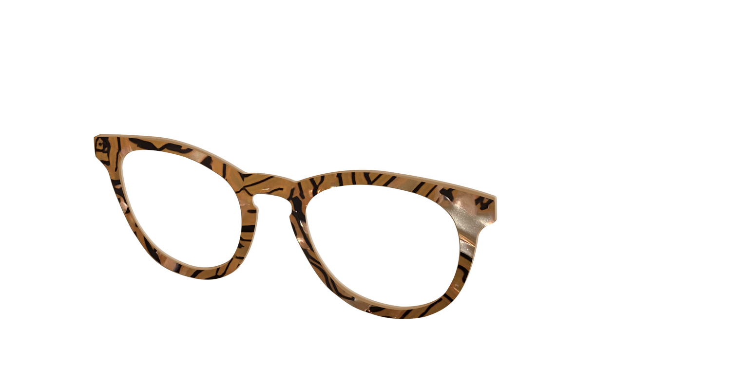 The Driftwood Pearl Marble - Angle Top Image - Pair Eyewear