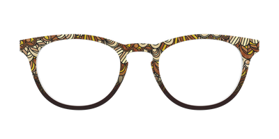 The Feathers Stained Glass - Front Top Thumbnail - Pair Eyewear
