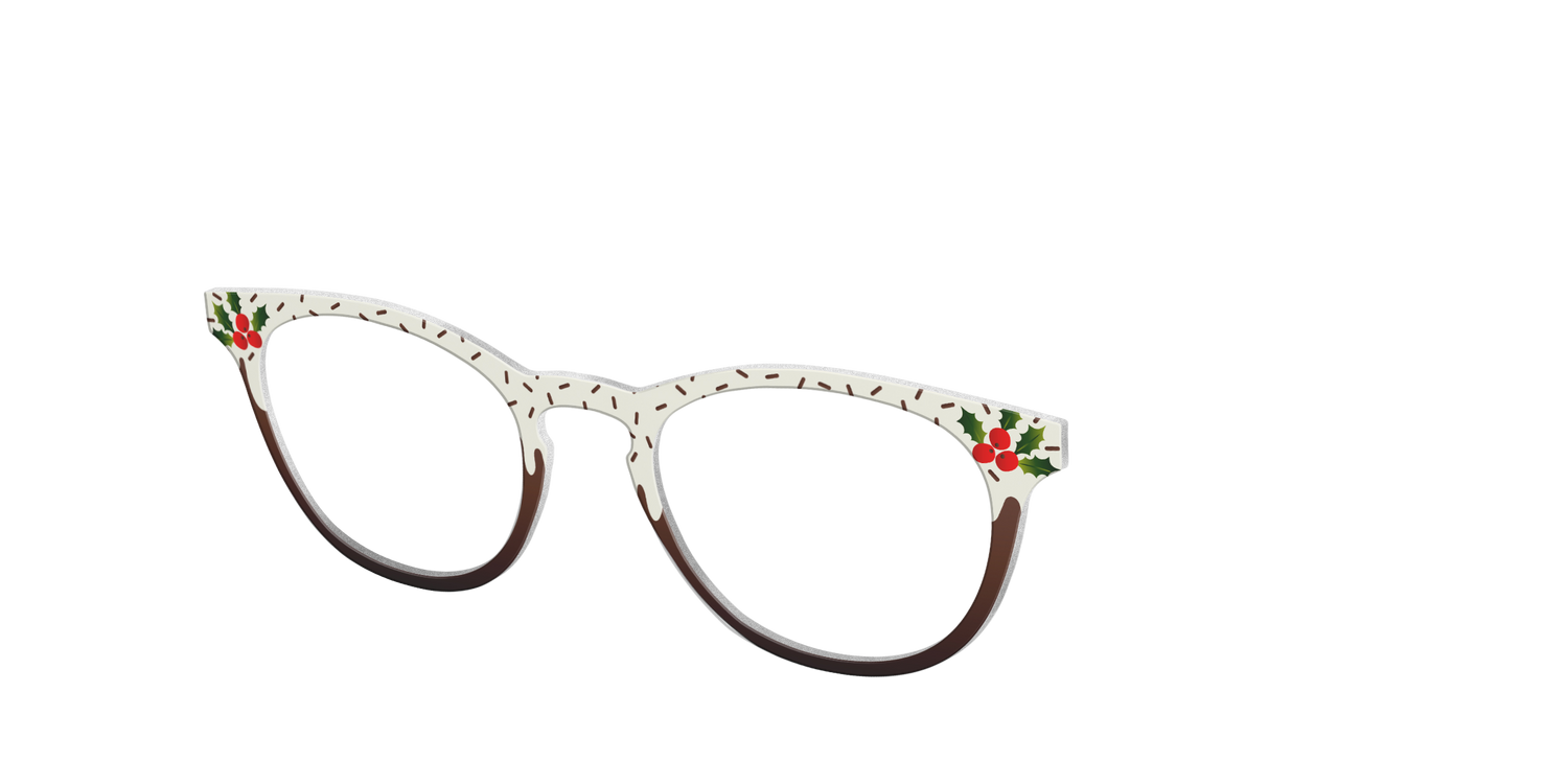 The Figgy Pudding - Angle Top Image - Pair Eyewear
