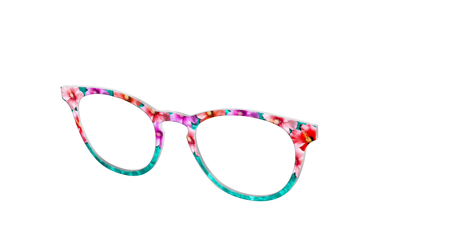 The Floating Florals - Angle Top Image - Pair Eyewear