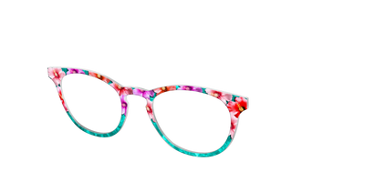 The Floating Florals - Angle Top Thumbnail - Pair Eyewear