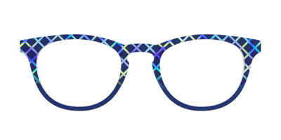 The Frozen Gradient Plaid - Front Top Thumbnail - Pair Eyewear
