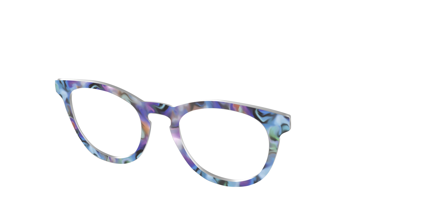 The Gossamer Marble - Angle Top Image - Pair Eyewear