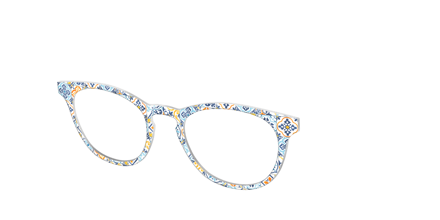The Italian Tiles - Angle Top Image - Pair Eyewear